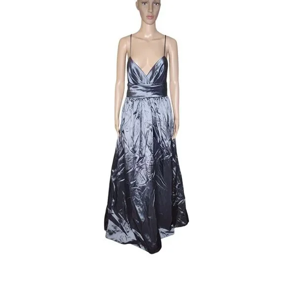 Wtoo Dresses | Nwt Wtoo By Watters & Watters Womens Charcoal Black Taffeta Satin Formal Gown 8 | Color: Gray/Silver | Size: 8 | Lamodacouture's Closet Wtoo Dresses | Nwt Wtoo By Watters & Watters Womens Charcoal Black Taffeta Satin Formal Gown 8 | Color: Gray/Silver | Size: 8 | Lamodacouture's Closet